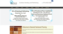 Desktop Screenshot of generalhardwoodflooring.com